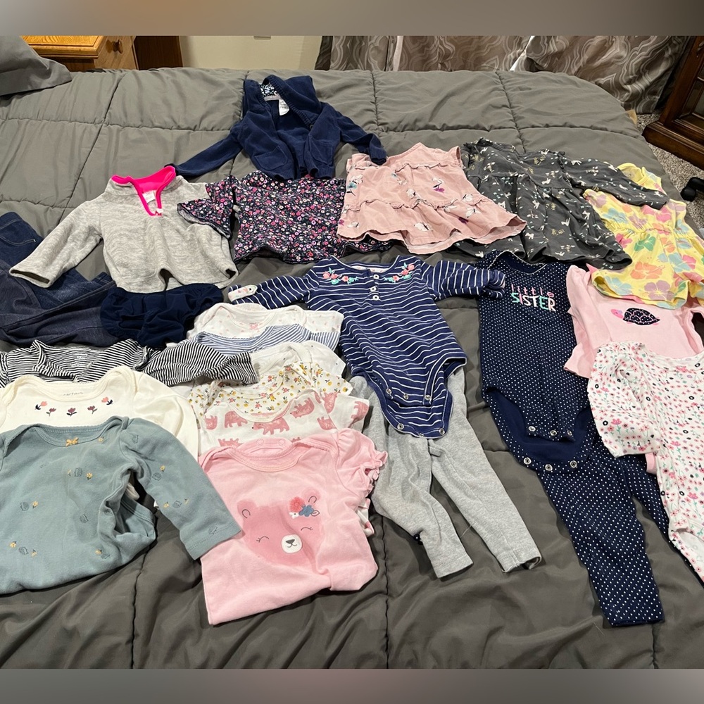 12 month girls clothing bundle